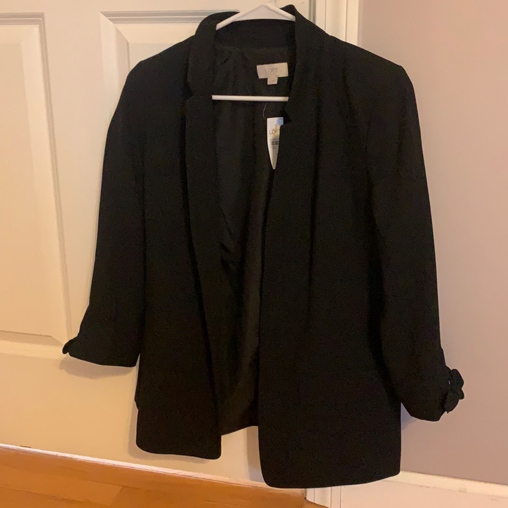 black blazer